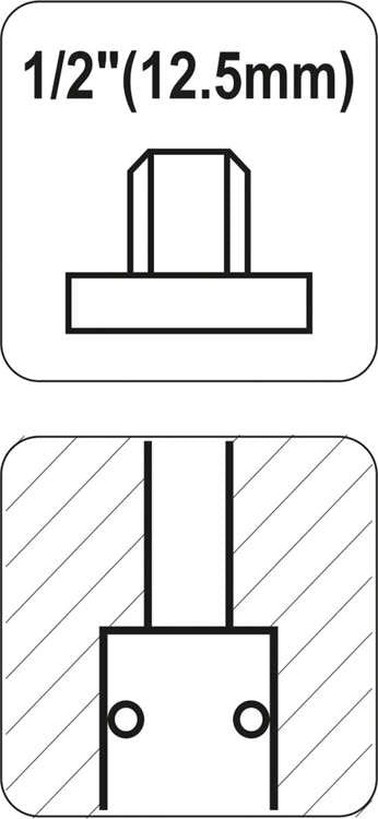 QUICK COUPLER 1/2"(M)X1/4"(F) (YT-2392)
