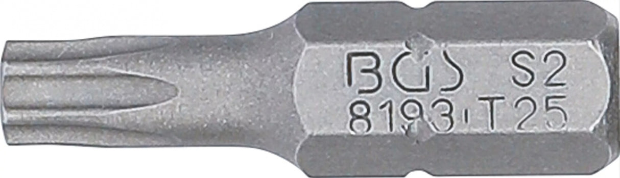 BIT | LENGTH 25 MM | 6.3 MM (1/4") DRIVE | T-STAR (FOR TORX) T25 (8193)