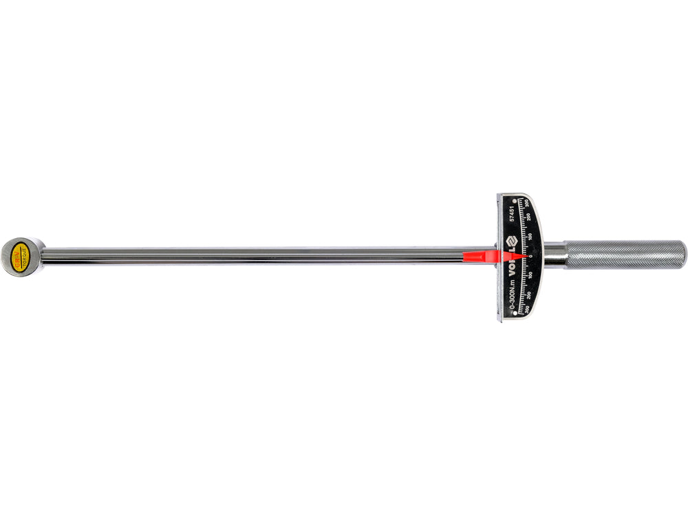 BEAM TORQUE WRENCH 1/2" 0-300NM (57451)