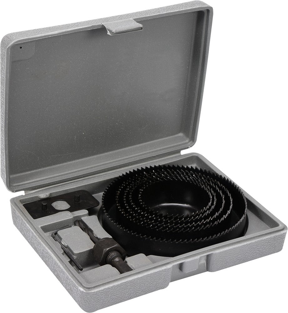 HOLE SAW SET 64-127MM / 8PCS (22571)