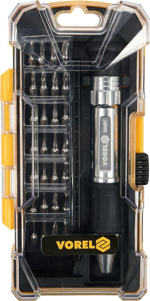 PRECISION SCREWDRIVER BIT SET 29PCS (64401)