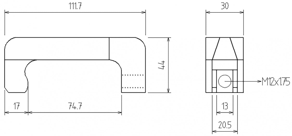 INJECTOR PULLER CLAW | FOR BGS 62635 (62635-1)
