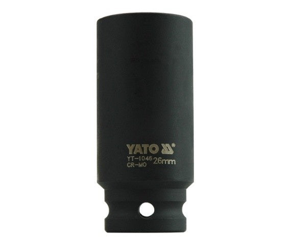 IMPACT SOCKET DEEP 1/2"X26MM (YT-1046)