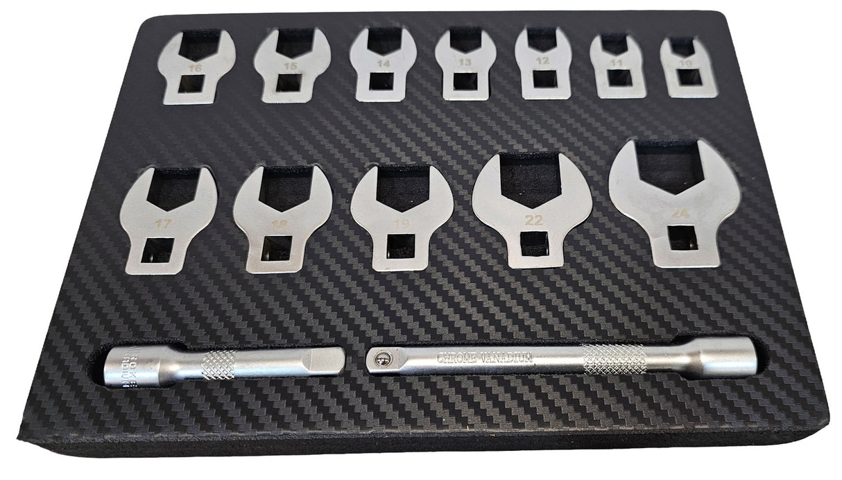 SIDE WRENCH SET | 10 MM (3/8") | 10 - 24 MM | 14 PCS. (SK82914S)