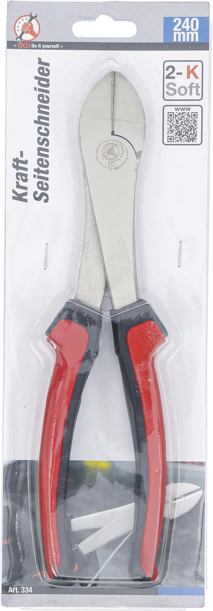 HEAVY DUTY DIAGONAL SIDE CUTTER | 240 MM (334)