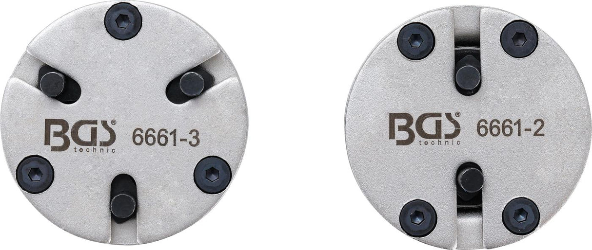BRAKE PISTON RESET ADAPTOR SET | UNIVERSAL | WITH 2 & 3 PINS | 2 PCS. (6661)
