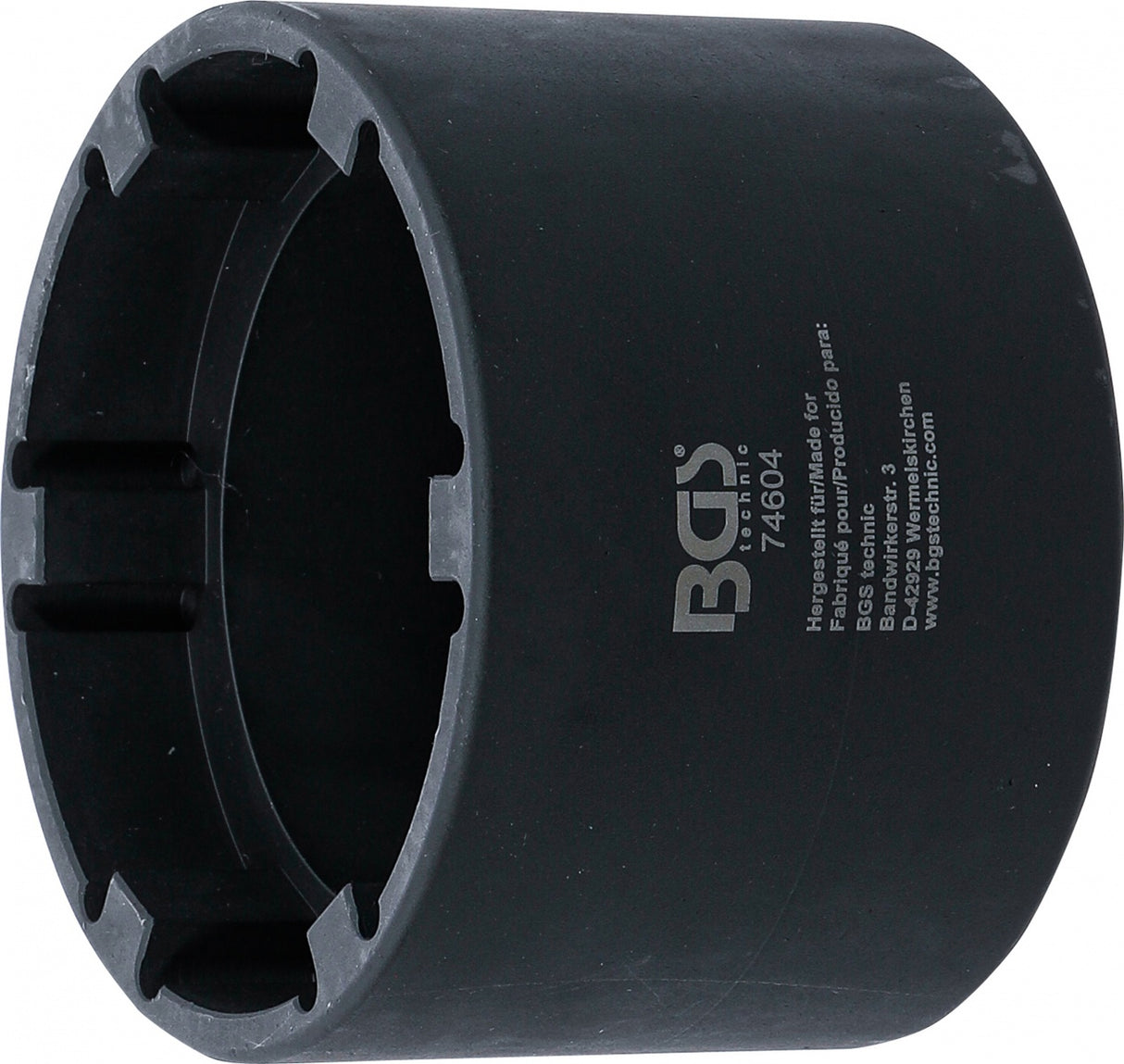 REAR AXLE GROOVE NUT SOCKET | INSIDE TAPS | FOR DAF (LF 45) 12T (74604B)