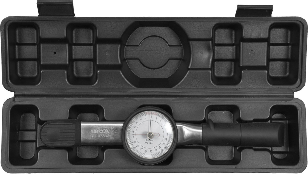 DIAL TORQUE WRENCH 3/8" 0-30NM (YT-07832)