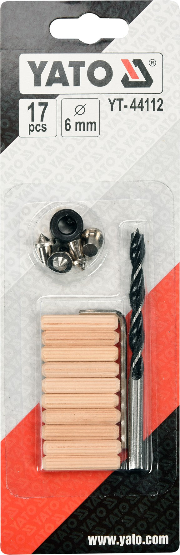 17PCS 6MM DOWEL KIT (YT-44112)