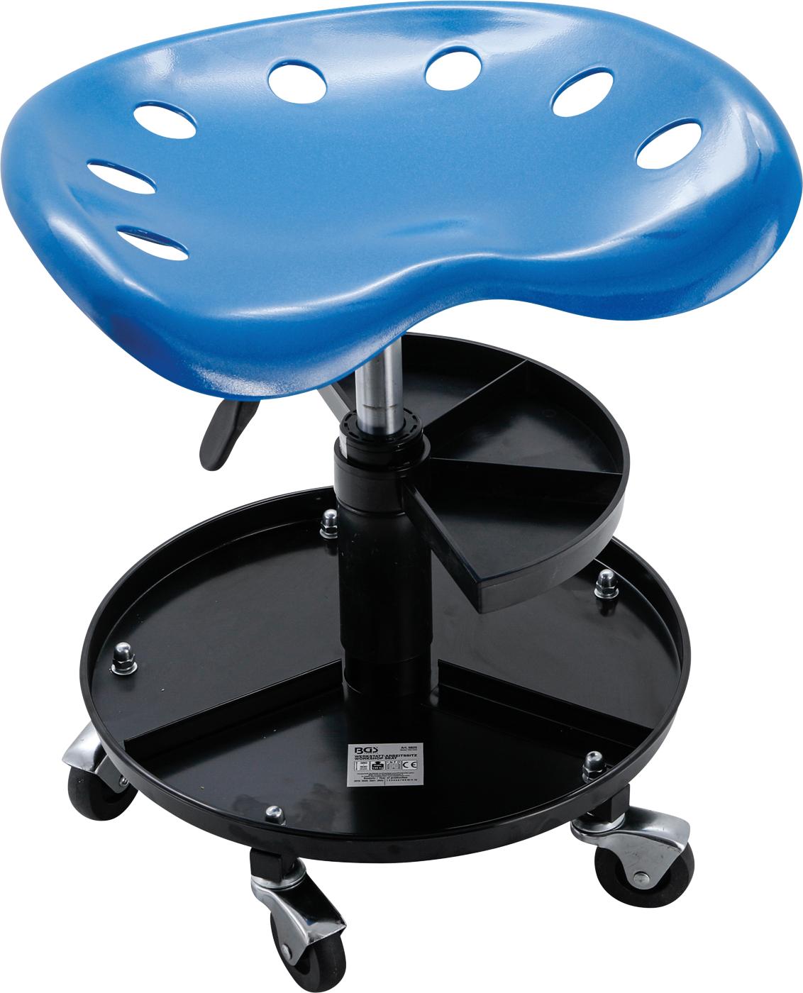 MECHANICAL / PNEUMATIC SEAT | WITH 2 ABS SHELVES | 440 X 350 MM (6820)