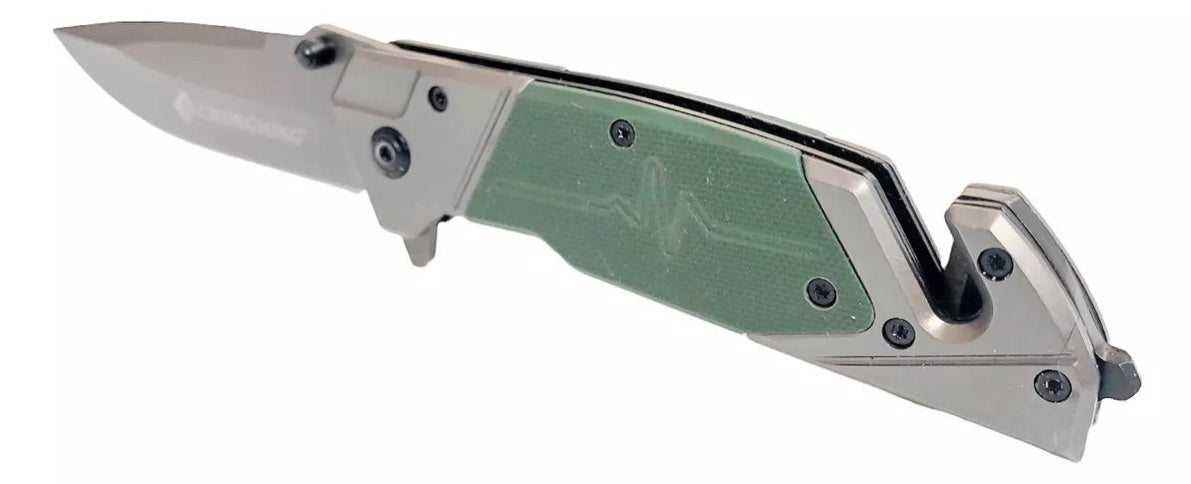 FOLDING KNIFE | 3-IN-1 | STAINLESS STEEL | 20.2 CM (SK3)