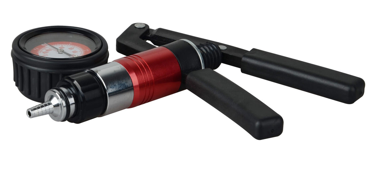 VACUUM/PRESSURE GAUGE FOR BRAKE FLUID BLEEDING | DUAL ACTION (HS-A998B)