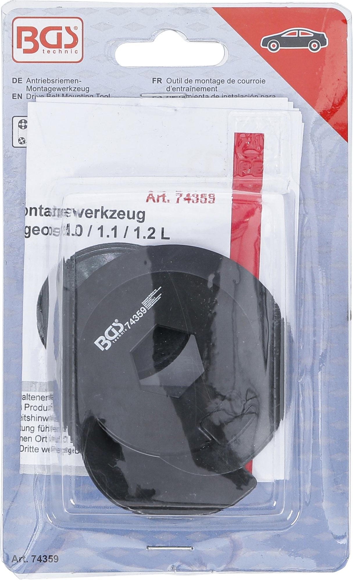 DRIVE BELT INSTALLATION TOOL | FOR CITROËN, OPEL / VAUXHALL, PEUGEOT 1.0, 1.1, 1.2 L (74359)