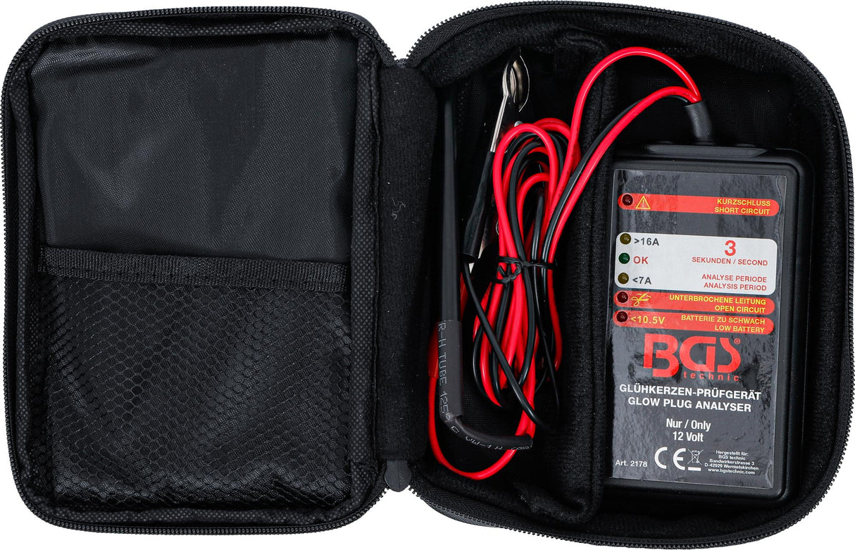 GLOW PLUG ANALYSER | 12 V (2178)