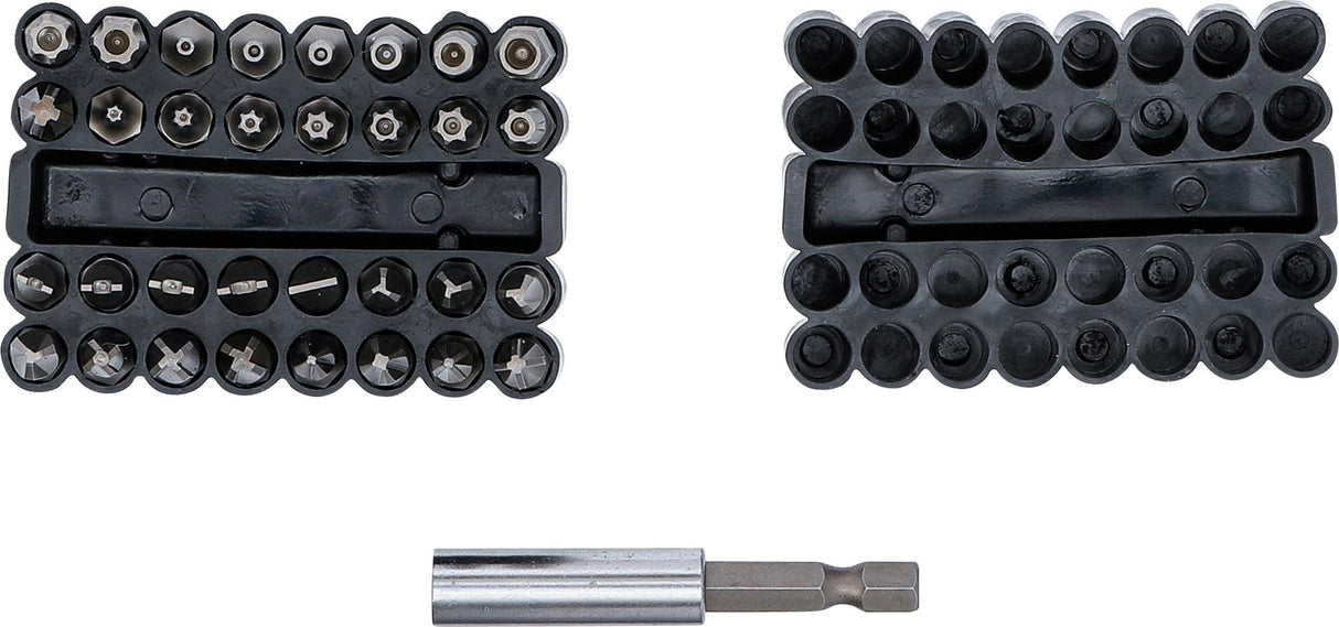BIT SET | SHORT | 6.3 MM (1/4") DRIVE | VARIOUS TYPES | 33 PCS. (763)