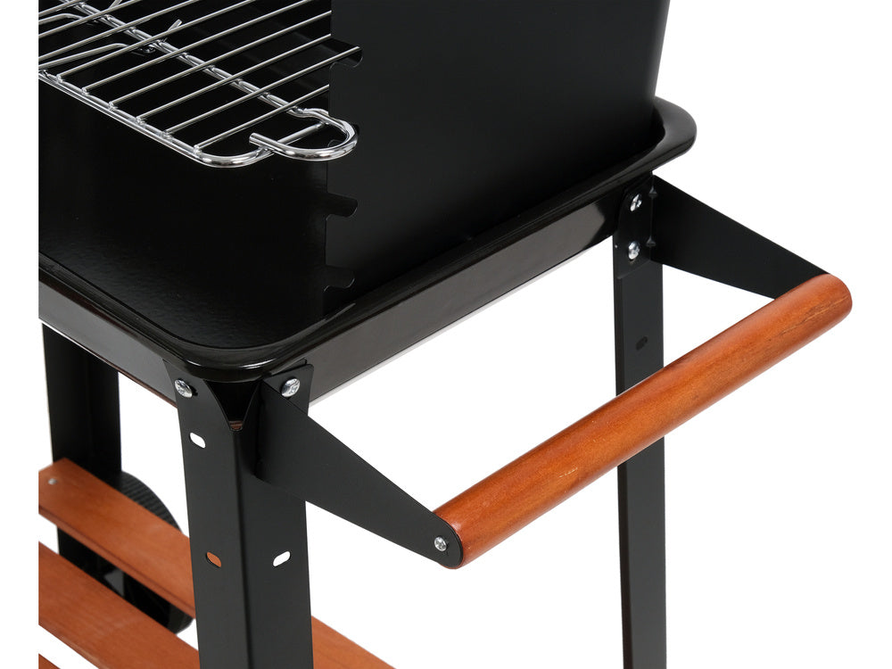 CHARCOAL GRILL W/ SHELF GRATE 48X26.5CM (99907)
