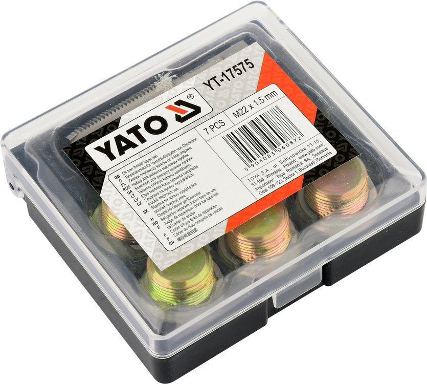 OIL PAN THREAD REPAIR SET M22X1,5 (YT-17575)
