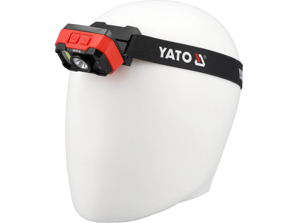 HEADLAMP 1000LM RECHARG.,MOTION DETECTOR (YT-085942)