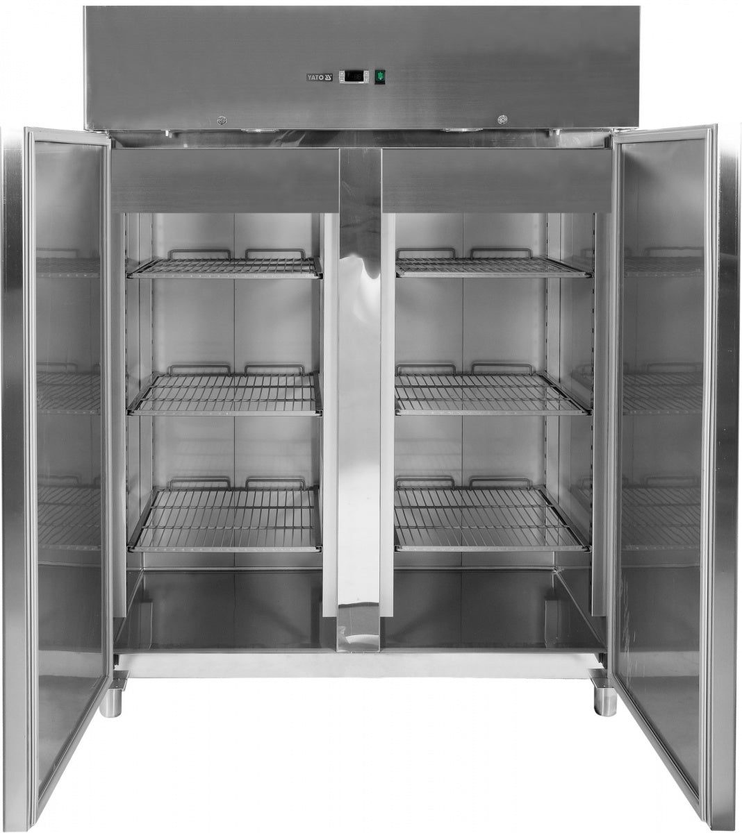 INDUSTRIAL REFRIGERATOR STAINLESS STEEL | 1200L | 400W | 2 DOORS | 1340*810*2010 (YG-05220)