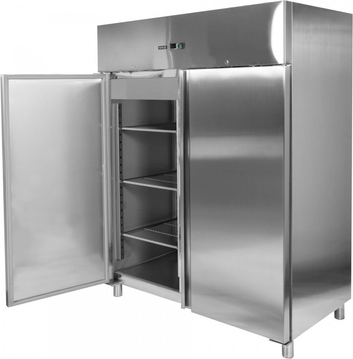 INDUSTRIAL REFRIGERATOR STAINLESS STEEL | 1200L | 400W | 2 DOORS | 1340*810*2010 (YG-05220)