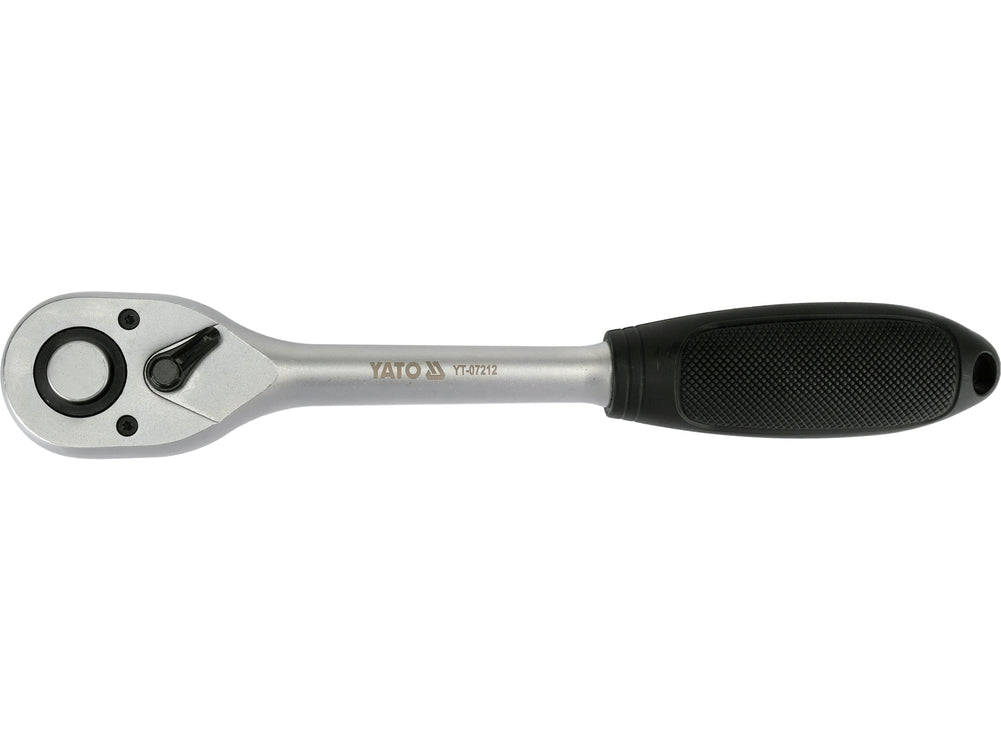 RATCHET FOR SOCKETS 1/2" | 260 MM | 72 TEETH | 5° STROKE (YT-07212)