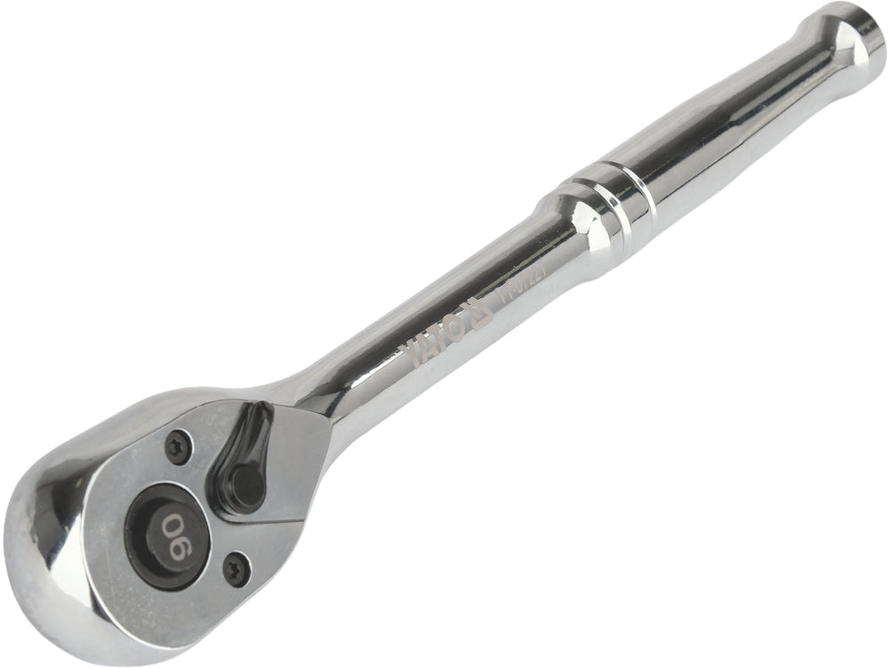 RATCHET FOR SOCKETS CHROME-PLATED | 3/8" | 200 MM | 90 TEETH (YT-07221)