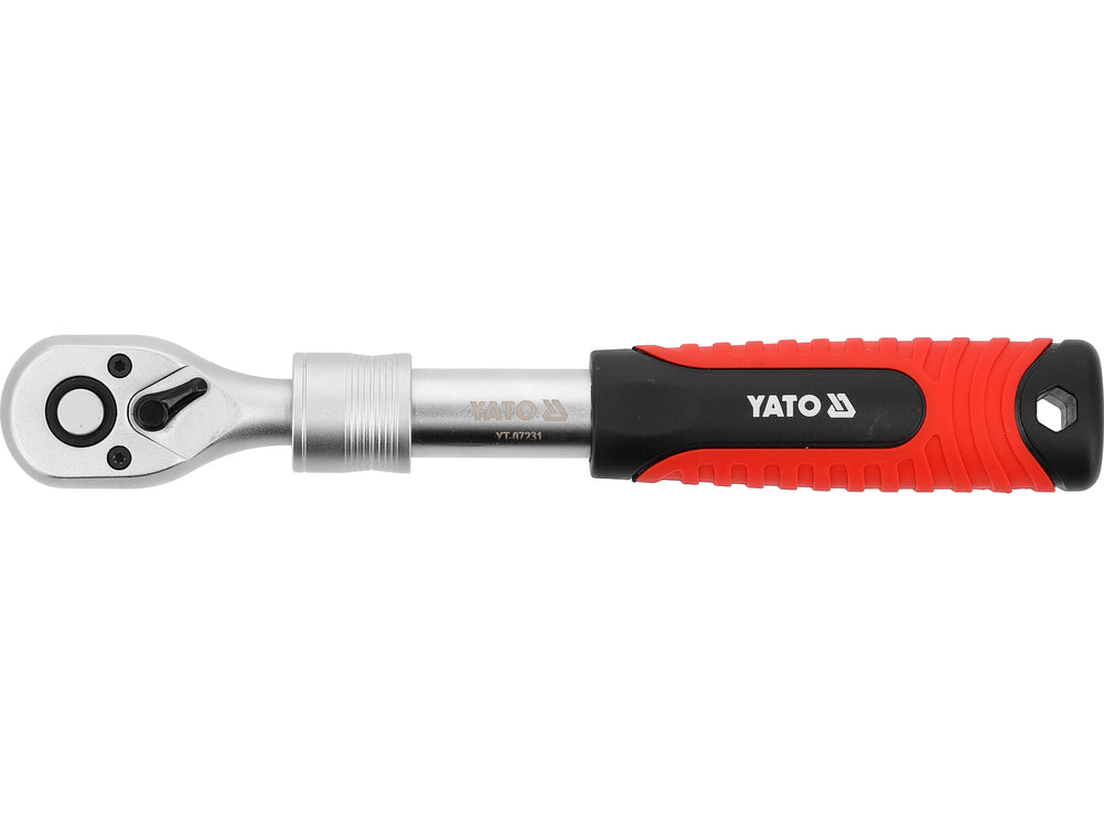 TELESCOPIC RATCHET FOR SOCKETS | 9.5 MM (3/8") | 230 - 330 MM (YT-07231)