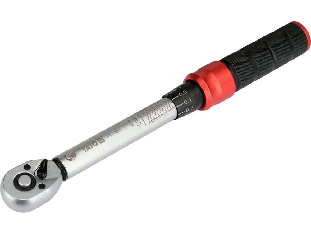 TORQUE WRENCH WITH BITS | 1/4" | 2-24 NM | 11 PCS | S2 (YT-07841)