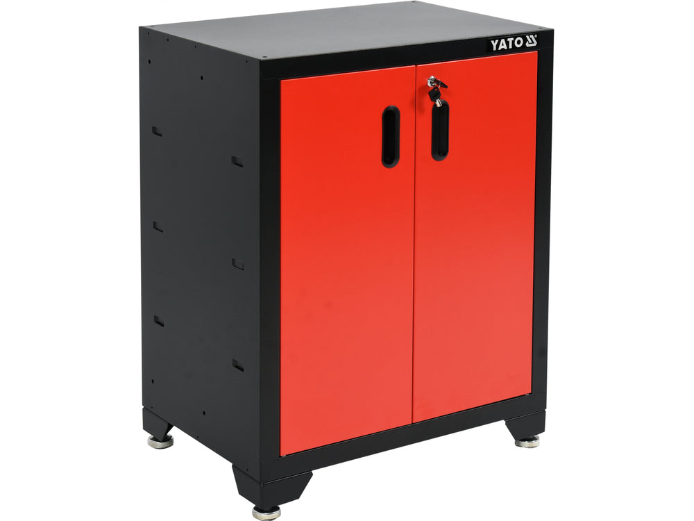 MODULAR WORKSHOP FURNITURE SYSTEM WITH WOODEN WORKBENCH TOP | 9 PCS (YT-08930)