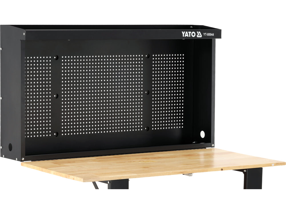 FOLDING WORKBENCH WITH PERFORATED TOOL BOARD | ADJ. HEIGHT (YT-08944)