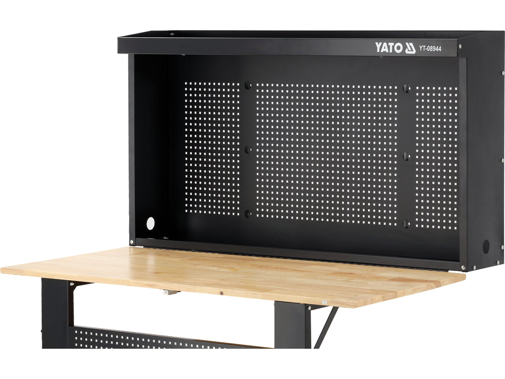 FOLDING WORKBENCH WITH PERFORATED TOOL BOARD | ADJ. HEIGHT (YT-08944)