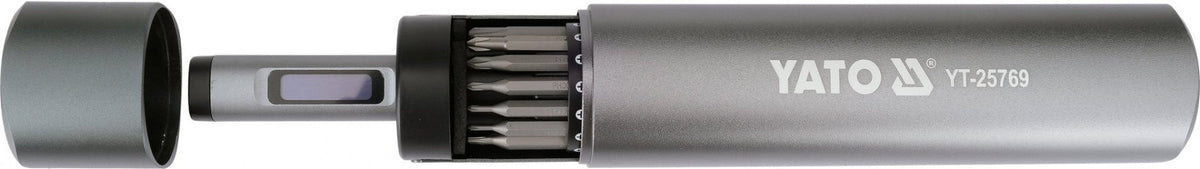 PRECISION CORDLESS SCREWDRIVER FOR ELECTRONICS WITH BITS | 3.7 V | 61 PCS. (YT-25769)