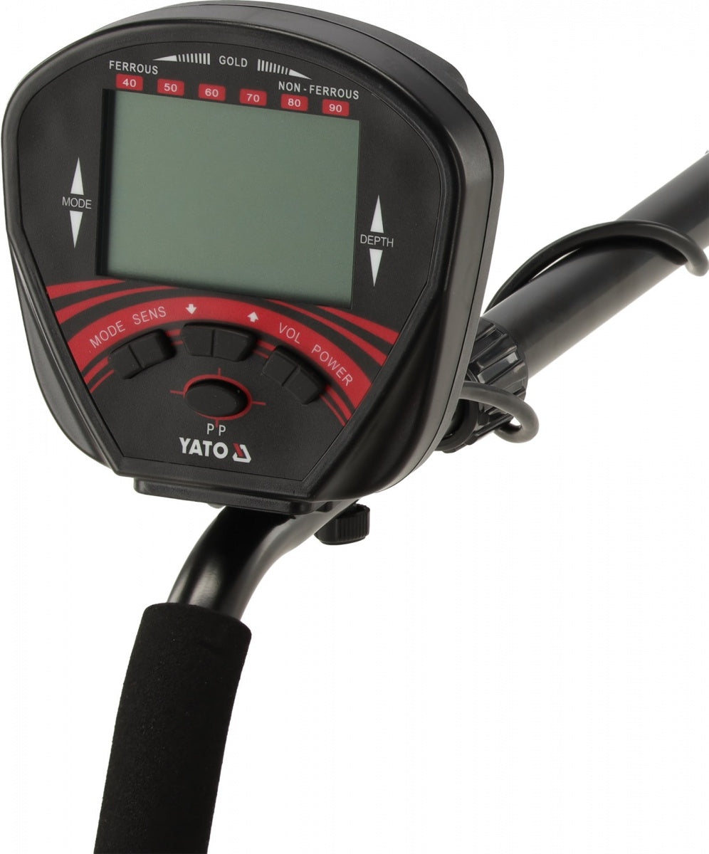 METAL DETECTOR WITH LCD SCREEN | DETECTION DEPTH UP TO 22 CM | 4 SEARCH MODES (YT-73170)