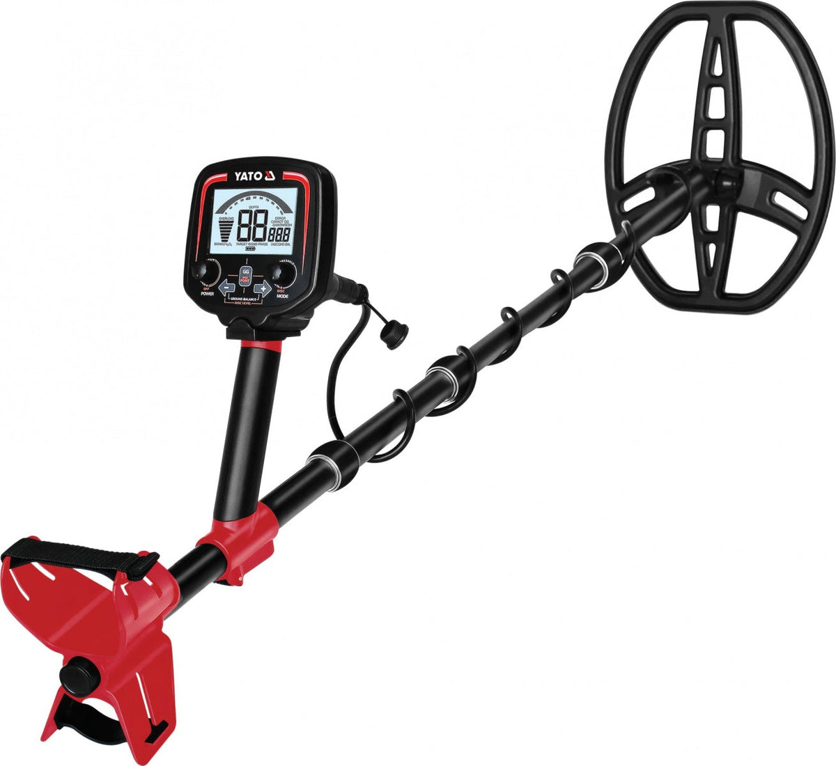 PROFESSIONAL METAL DETECTOR | DETECTION DEPTH UP TO 25 CM | LCD DISPLAY (YT-73172)