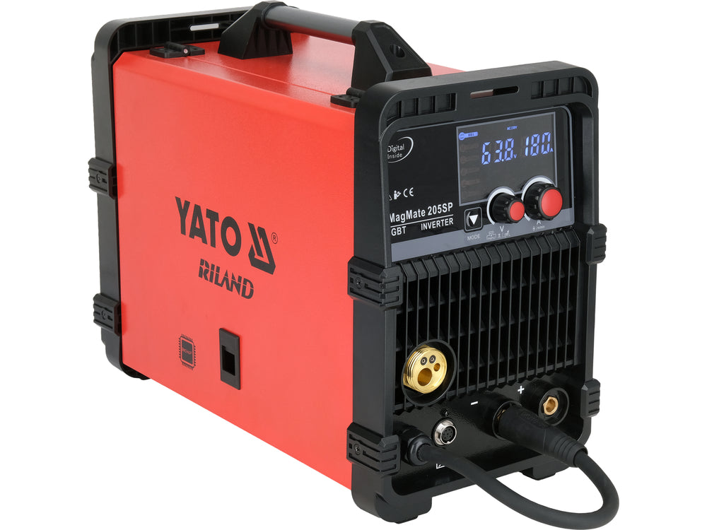 MAGMATE 205SP INVERTER MIG-MAG / FLUX / MMA / TIG LIFT WELDER WITH RICHIP MICROPROCESSOR | 200 A (YT-81401)