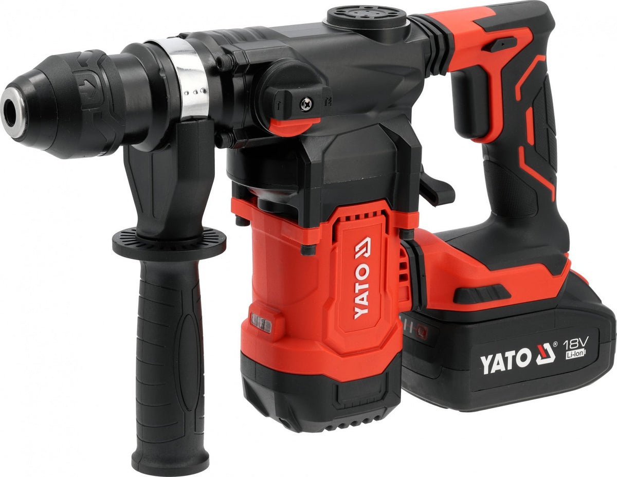 CORDLESS ROTARY HAMMER | SDS+ 18V 3.8J (BL;2X4.0AH) (YT-827741)