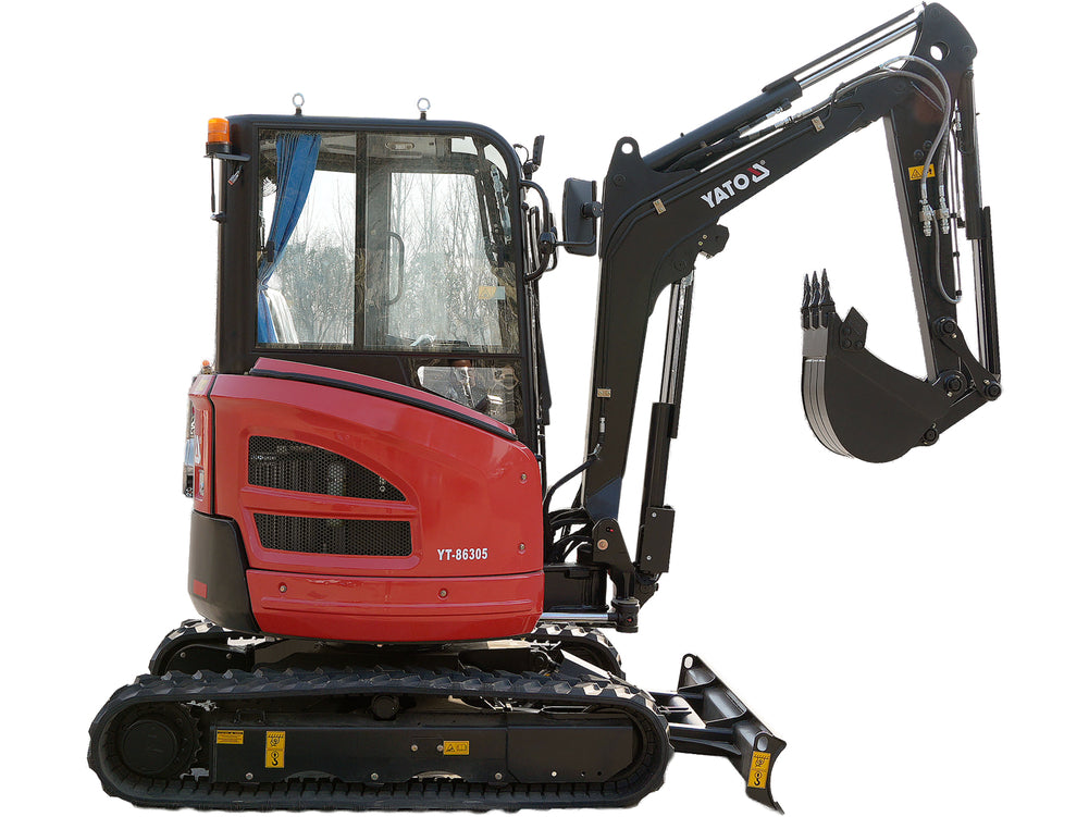 TRACKED MINI EXCAVATOR DIESEL | 2.78 T | 15.2 KW (YT-86305)