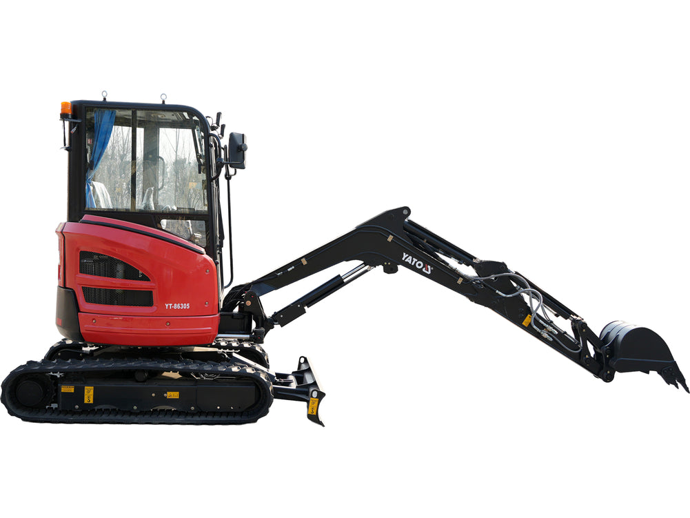 TRACKED MINI EXCAVATOR DIESEL | 2.78 T | 15.2 KW (YT-86305)