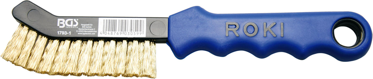 BRAKE CALLIPER BRUSH | BRASS | BENT | 230 MM (1793-1)