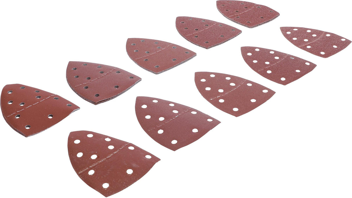 SANDING SHEETS SET FOR MULTIGRINDER | 145 X 100 MM | K 40 - 400 | 25 PCS. (80819)