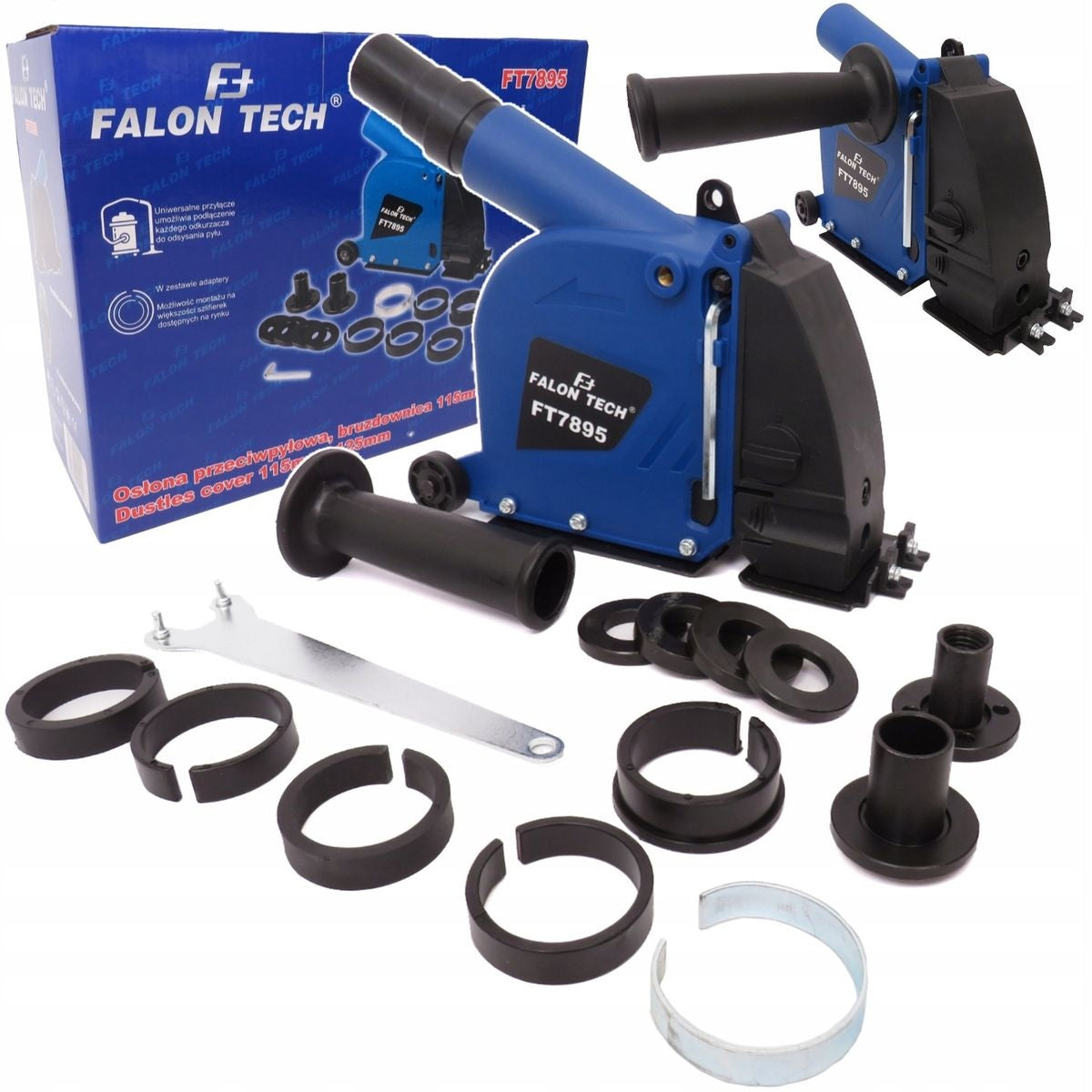 DUST GUARD WITH EXTRACTION PORT | FOR ANGLE GRINDERS 115 MM, 125 MM (SK7895)