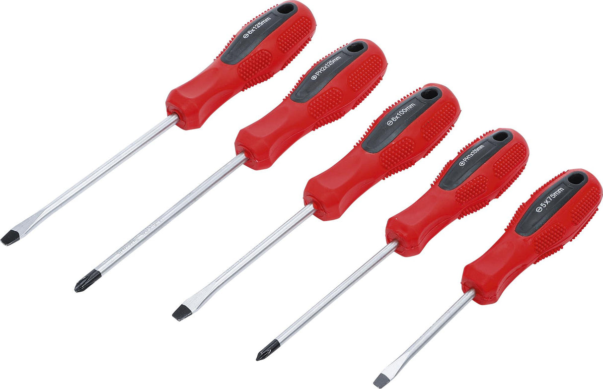 SCREWDRIVER SET | SLOT SL / CROSS SLOT | 5 PCS. (35835)