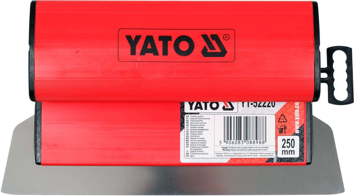 SKIMMING SPATULA PVC 250MM (YT-52220)
