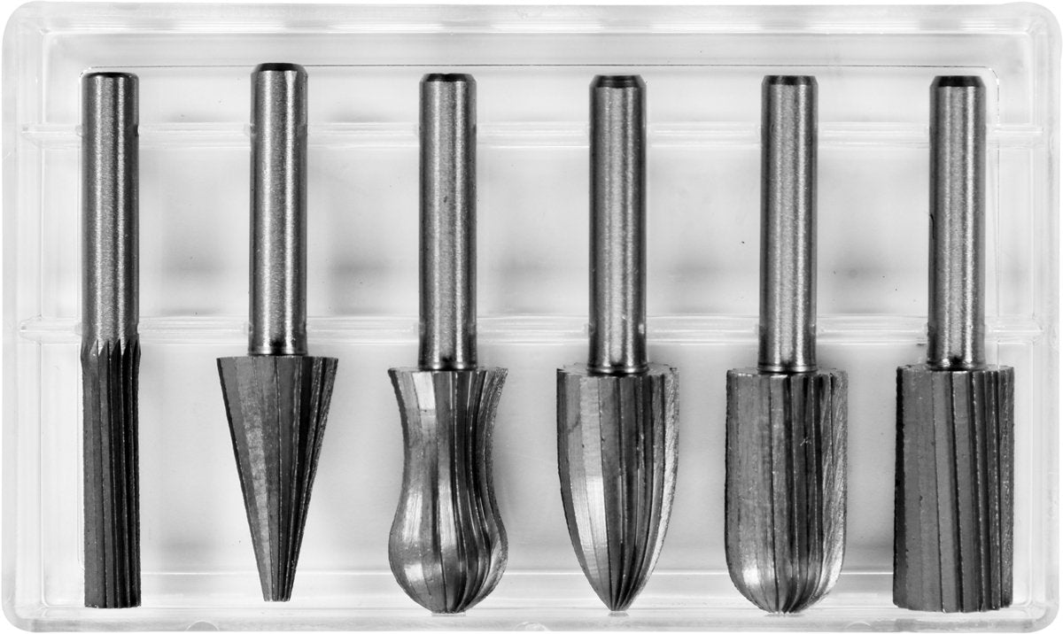 SET OF 6PCS ROTARY FILES FOR METAL (YT-61711)