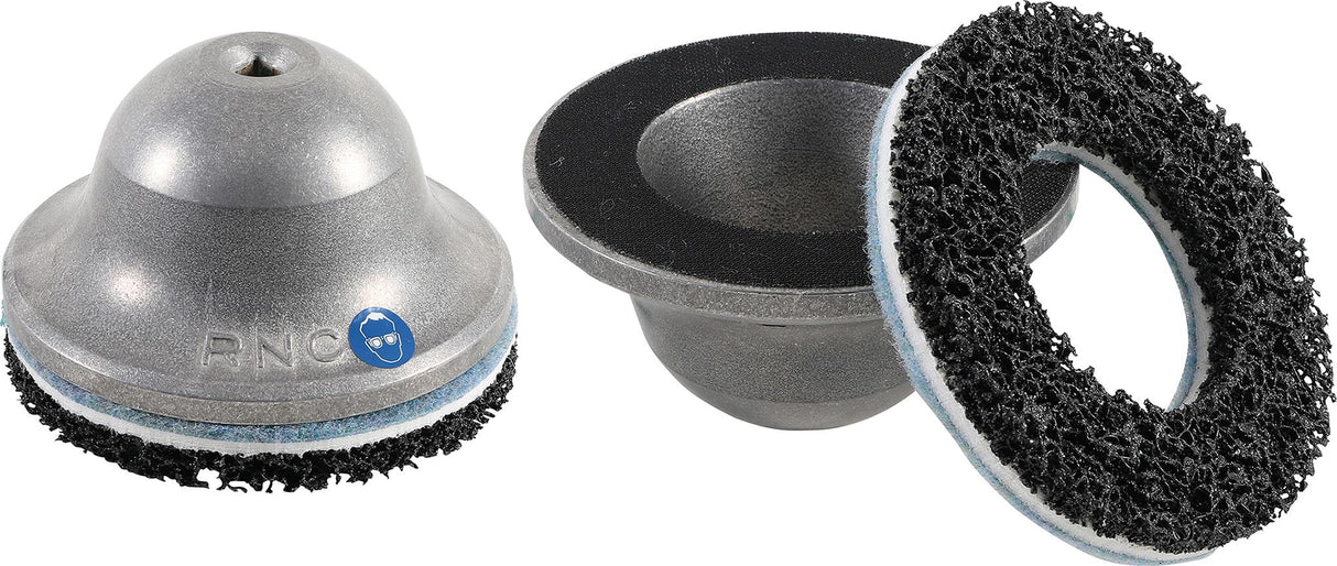 WHEEL HUB GRINDER | ALUMINUM BELL WITH STEEL CORE | INNER-Ø 80 MM (9746)