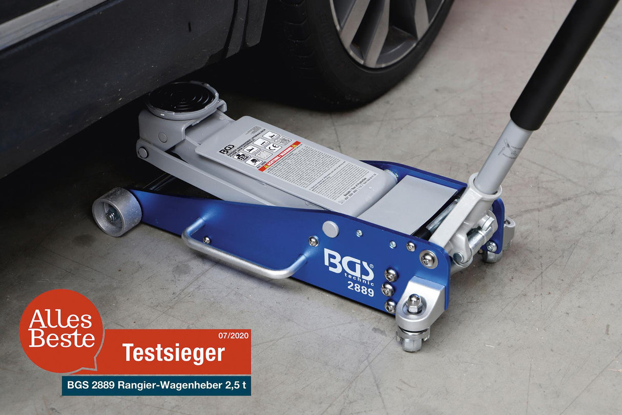 FLOOR JACK | HYDRAULIC | ALUMINIUM-STEEL CONSTRUCTION | 2.5 T (2889)