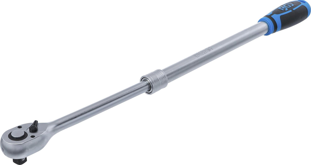 REVERSIBLE RATCHET, EXTENDABLE | EXTRA LONG | 12.5 MM (1/2") | 455 - 595 MM (25124)