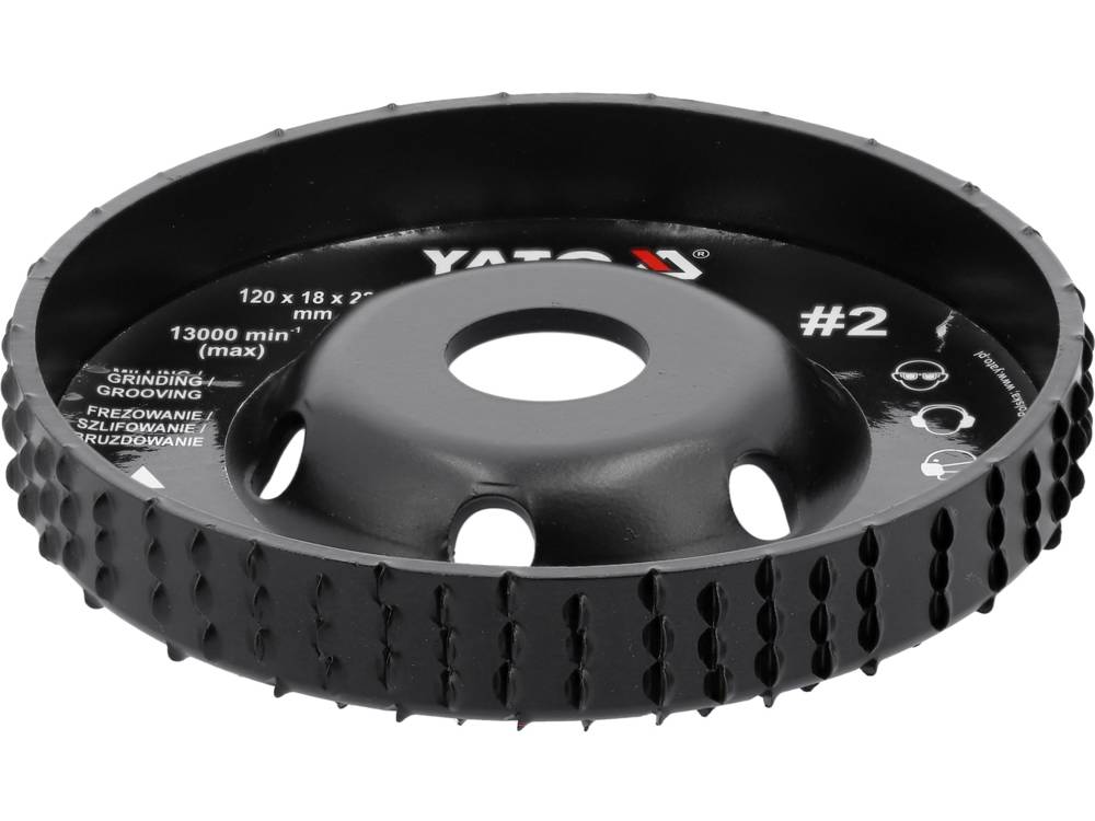 MILLING RASP WHEEL FOR ANGLE GRINDERS (YT-59185)