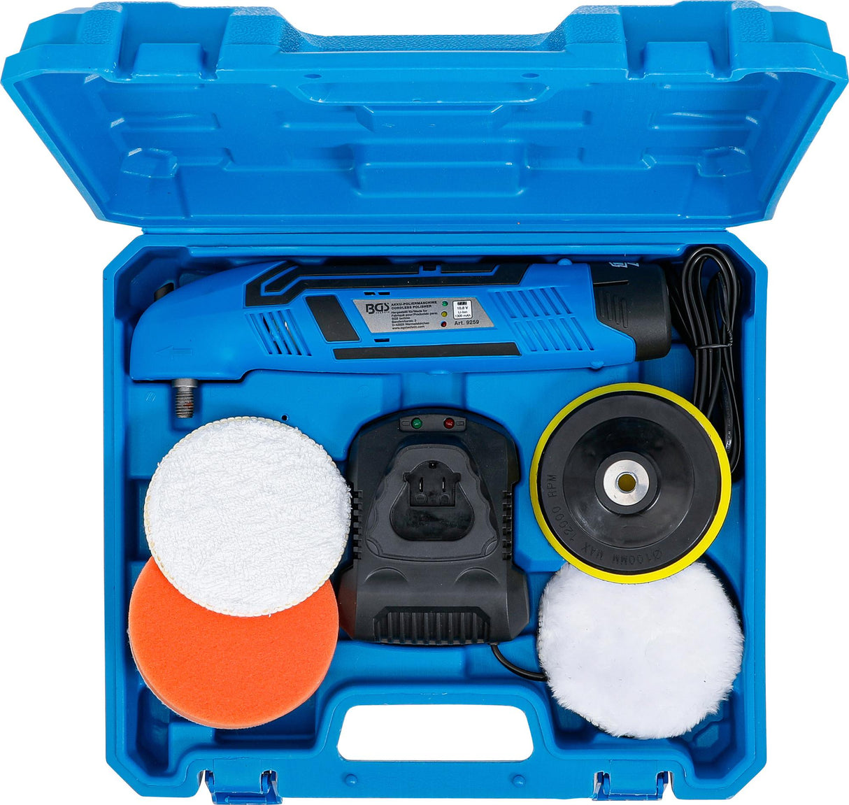 CORDLESS POLISHER | MAX. 3000 RPM | 10.8 V | 1.3 AH (9259)