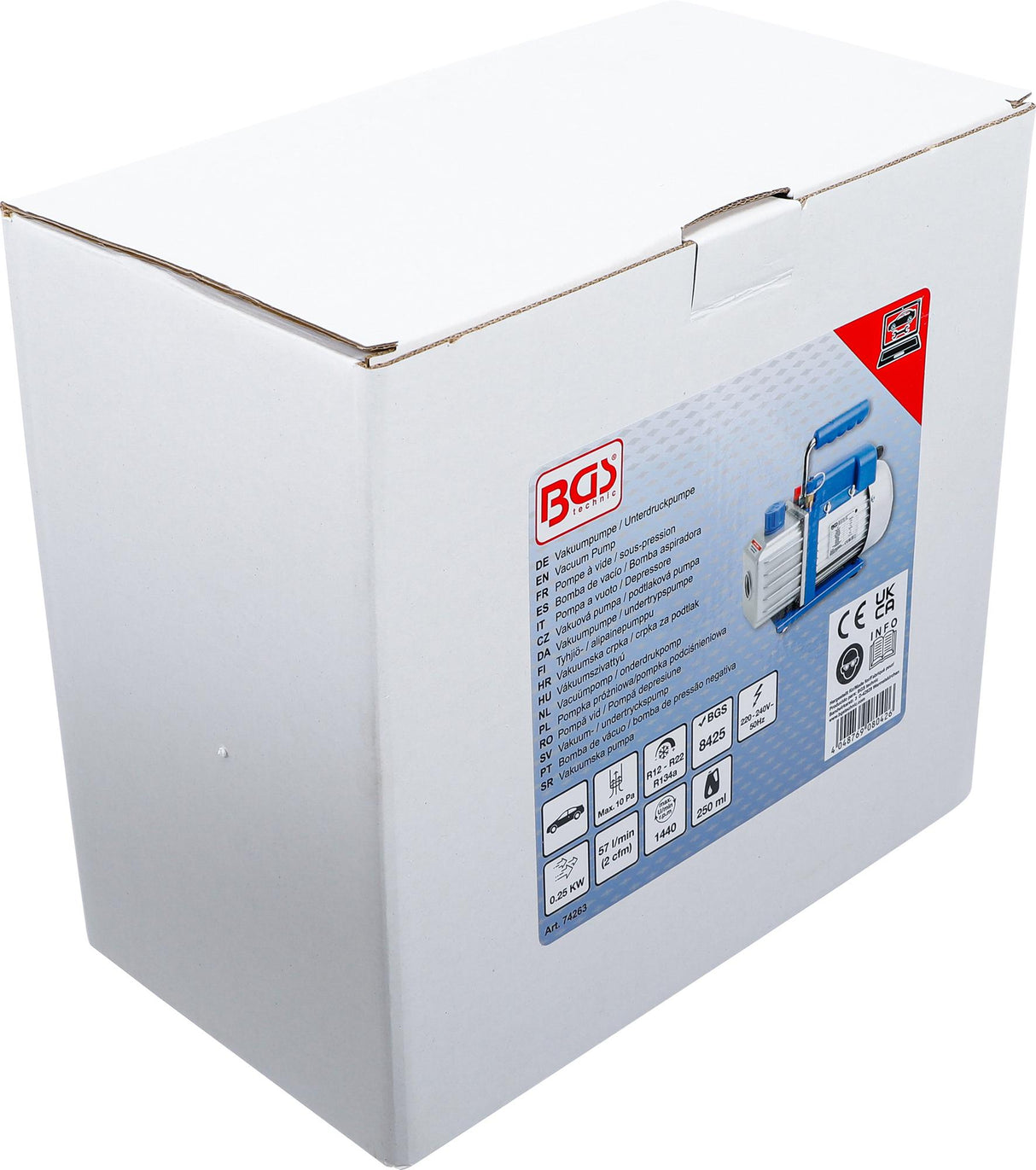VACUUM PUMP | 1 STAGE (74263)